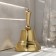 Valdaisky bell "vertebra No. 4", polished, with a short handle, d = 45 mm