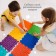 Modular massage rug orthodon "Thorns", hard, mix color