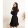 Dress summer female Mist, size 42, black color