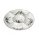 Menzhitsa 5 cells of the Daillean "Forest Fairy Tale", D = 25.5 cm, white color