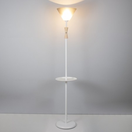 Taleser "Prince" with a table 1x15W E27 Model: BR 01037 White/Black-1