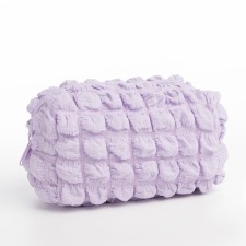 Lightning cosmetic bag, lilac color