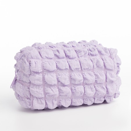 Lightning cosmetic bag, lilac color