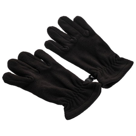 Gloves fleece, black color, s-m size-1