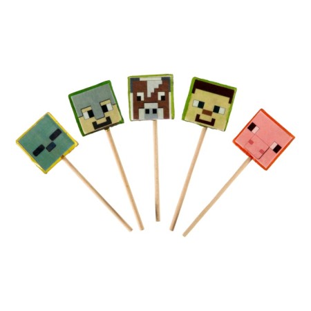 Caramel on a stick "Cubes" 12 g