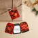 Schildik for a gift "Happiness", set of 6 pieces, Christmas tree balls, 16 x 24 cm, new year