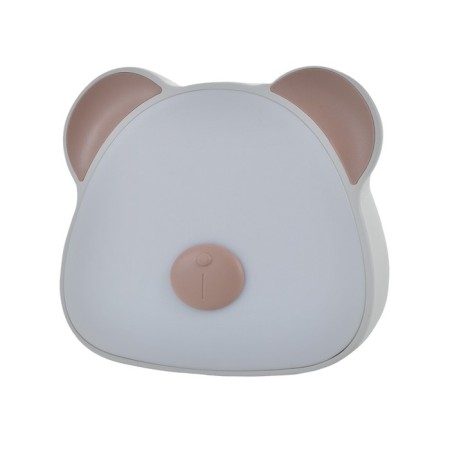 Night S soat "Bear" LED 1W 3000-6000K USB AKB White-beige 6x11x10 cm Risalux-8