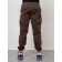 Cargo jeans men, size 44-46, brown color