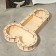 Organizer for the little things "18+", 22 × 34 × 4 cm, thickness 3 mm, color beige