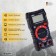 Multimeter Deli DL334301 102976, 0.0002 - 20 MOM, 0.02 - 10 A, 0.2 - 600 V