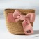 Kit for a girl (hat rr 52, handbag) minku brown color