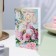 Postcard "With the anniversary! 80" Bouquet, 19 x 29 cm