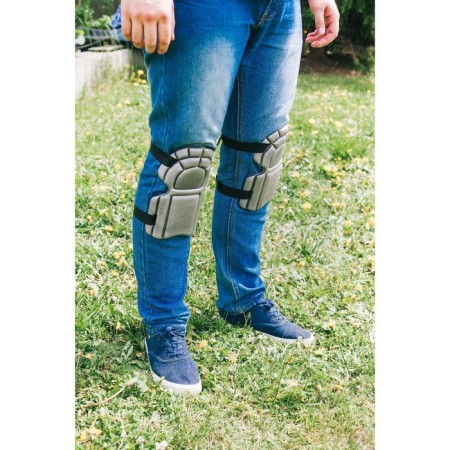 Garden, universal knee pads, 20 × 17 cm, gray-4