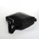 Backpack of artificial leather with lightning, external pocket, Medvedkovo, Black Color