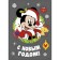 Interior sticker "Happy New Year!", Mickey Mouse