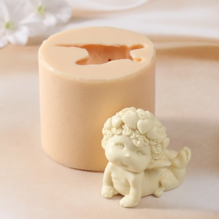 Silicone Mold "Angel in Panties" silicone 7x7.5x5.5 cm