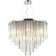Style Rain 9XE14 40W Style Caus-Suspended, size 60x60x65-150 cm, chromium color