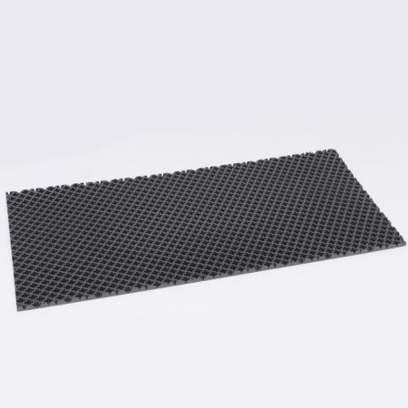 Animal rug EVA, cellular, 40 x 80 cm, gray