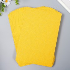 Foamiran glitter 4 Hobby 2 mm, central zhlty, 20x30 cm