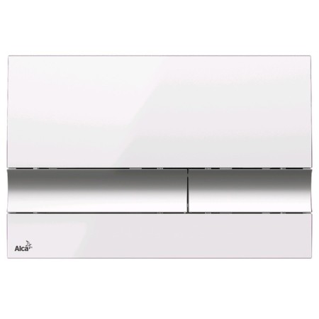 Alcaplast M1720-1 control button, for hidden installation systems, white, xrom gloss