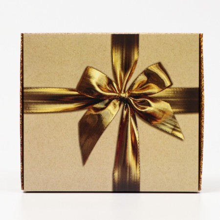Gift box "Balt", gold 20 x 18 x 5 cm-1
