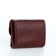 Monetnik on the button, Textura, burgundy color