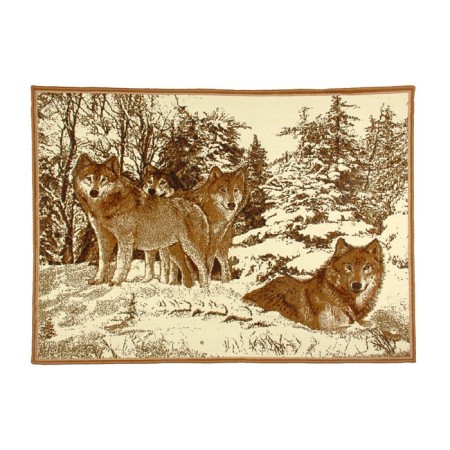 Fauna-T carpet, rectangular, 200x300 cm, jute