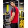 Sports T -shirt male ise, size 46, red color