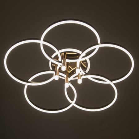 Findy lamp 5xled 250W Black 90x90x16 cm Bayerlux-3