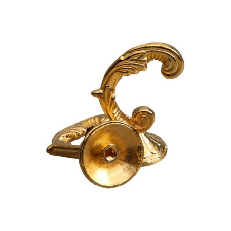 Hook for curtains ks002, one -rod, color gold-1