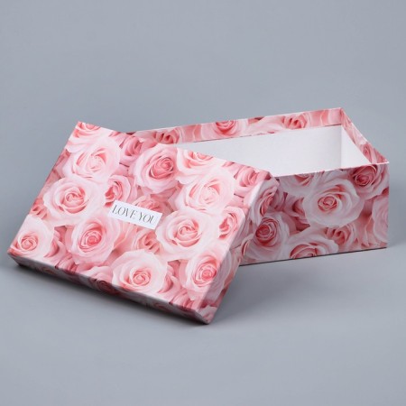Rectangular gift box, packaging, love you, 24 x 15.5 x 9.5 cm-3