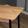Table kitchen Lyon 1, 1100x700x750, oak craft gold