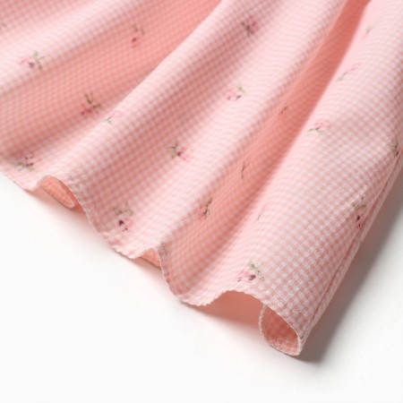 Dress crumb I "flowers", height 80-86, pink-3