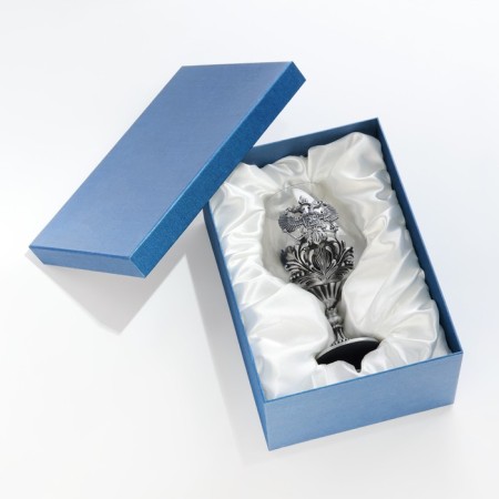 Cognac glass "Coat of arms", 550 ml, silver-2
