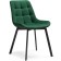 SHELS on a metal frame Chelsea Metal/velor, black/green 50x60x80 cm