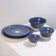 Boda ceramic shade “Boda”, 340 ml, d = 12 cm, blue color