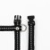 Cat for cats, width 1 cm, reflective, Osh 16.5-27 cm, fire 21-35 cm, black