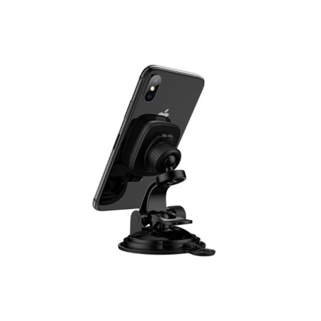 Hoco CA28, magnetic, suction cup, black-3