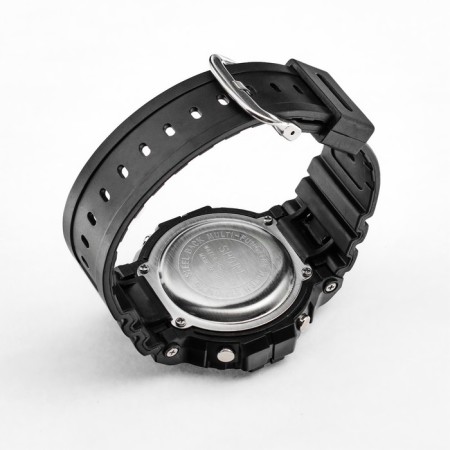 Electronic watches, alarm clock, 3 atm, d-4.6 cm, black-2
