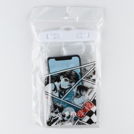 The waterproof cover "Anime" is black white, 12 x 21 cm-6