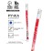 Pen Plastic with a cap "since March 8! Tulips", blue paste, ball 0.5 mm