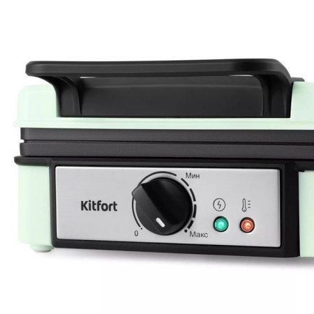 Electric waffle box KTFORT KT-1693, 1200 W, Belgian, mint-1
