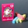 Loars of Color School 4pcs "Unicorn" Minnie Mouse and Unicorn, rectangular