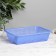 Storage basket, plastic, 32 × 24 × 7.5 cm, color mix