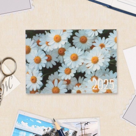 Pocket calendar "Flowers" 2025, 7 x 10 cm-3