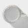 Porcelain cup Antica Perla, 350 ml