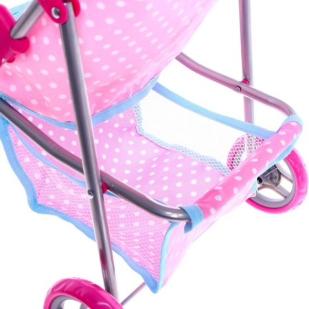 Stroke for the dolls summer, with a roof, a metal frame-6