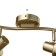 Peresvet chandelier 2x40W E14 gold 43x10x20cm