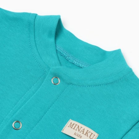 Combineson children's minku emerald color, height 74-80 cm-7