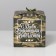 Gift folding box, packaging, “February 23”, 12 x 12 x 12 cm